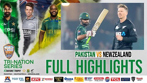 Short Highlights | Pakistan vs New Zealand | 1st ODI | Tri-Nation Series 2025 | PCB | M2J1A