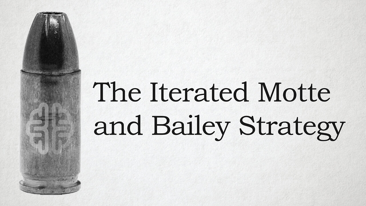 The Iterated Motte and Bailey Strategy