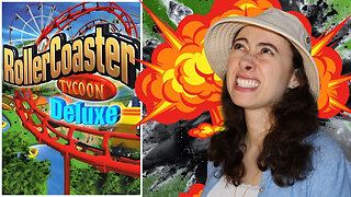 Blowing 💩 Up In Rollercoaster Tycoon | Noob Plays
