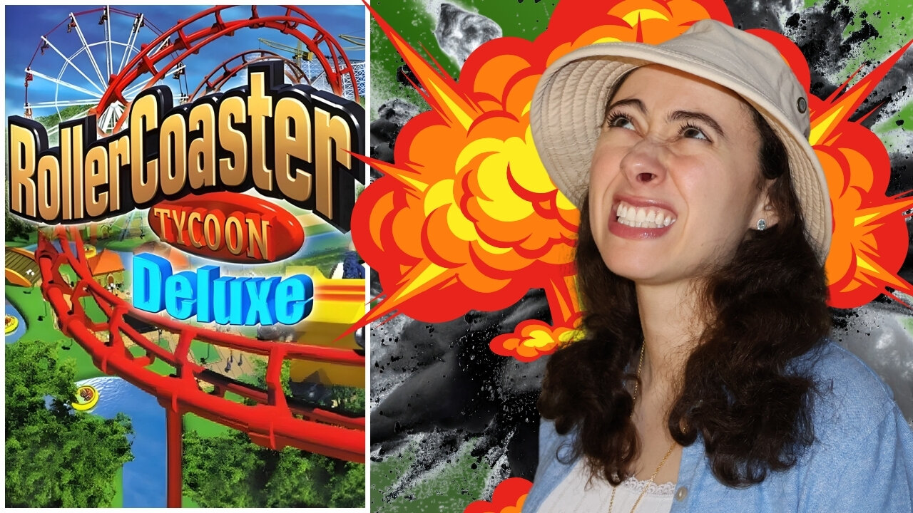 Blowing 💩 Up In Rollercoaster Tycoon | Noob Plays