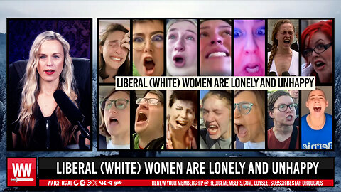 Liberal (White) Women Are Lonely And Unhappy