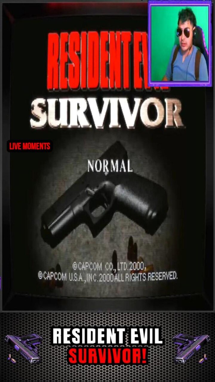 THE ICONIC ENCOUNTER! - Resident Evil Survivor Intro - Live Moments #shorts #residentevilcommunity