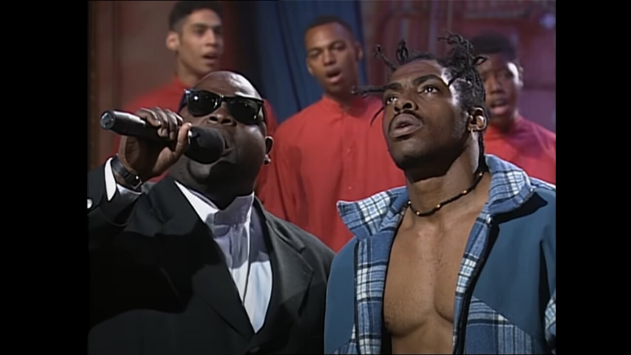 Coolio "Gangsta's Paradise" 09/05/95 - "Late Night With Conan O'Brien"