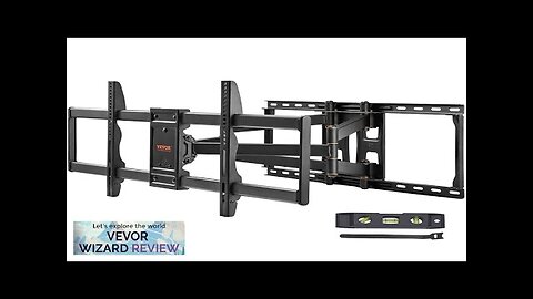 VEVOR Full Motion TV Mount Fits for Most 37-90 inch TVs Swivel Review