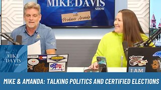 Mike Davis and Producer Amanda are talking politics "This Evening."