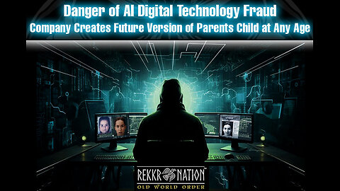 Danger of AI Digital Technology - Company Creates Future Version of Parents Child at Any Age
