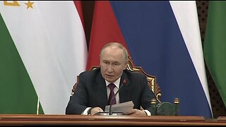 LIVE: Wladimir Putin gibt Pressekonferenz in Tadschikistan