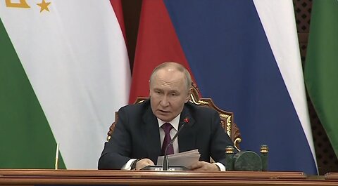 LIVE: Wladimir Putin gibt Pressekonferenz in Tadschikistan