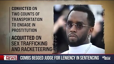 DIDDY ACQUITTED ON SEX TRAFFICKING & RACKETEERING: STILL GETS A 4 YEAR PRISON SENTENCE ☠️