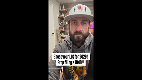 GHOSTING YOUR LLC 👻 (How the elite make their business income disappear from the 1040…)