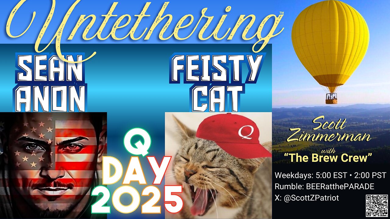 Happy "Qnniversary" with Feisty Cat and Sean Anon!