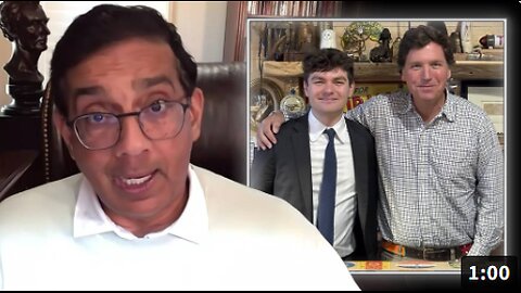 BREAKING EXCLUSIVE: Alex Jones Debates Dinesh D'Souza On American Zionists' Attempts To Demonize & Deplatform Tucker Carlson