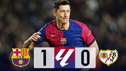 FC BARCELONA 1 vs 0 RAYO VALLECANO | LALIGA SEASON 2024/25 MD24