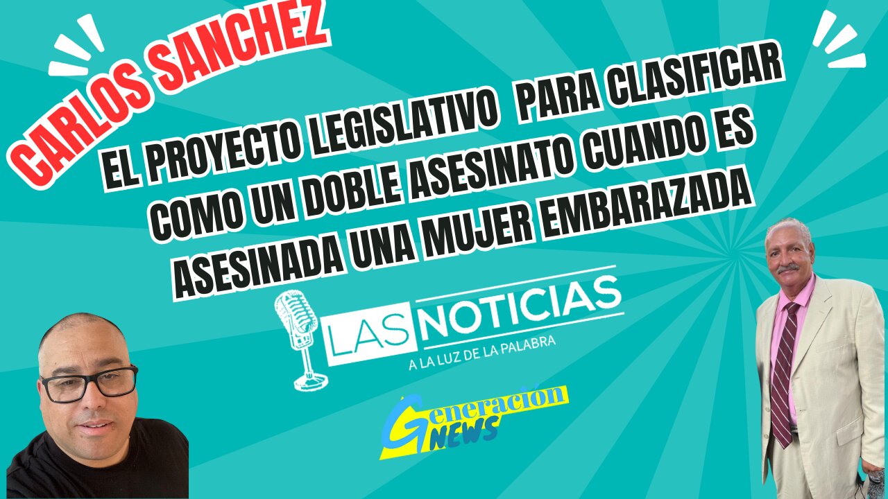 Proyecto Legislativo: Clasificar como doble asesinato el homicidio de una mujer embarazada.