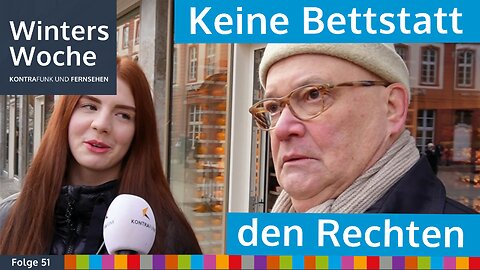 Keine Bettstatt den Rechten - Winters Woche vom 19.1.2025