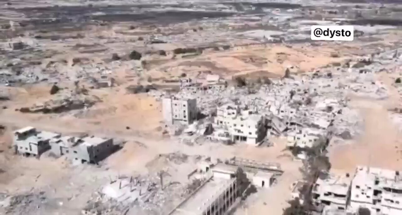 Israel continues to carpet bomb Gaza during the ceasefire