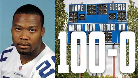 Former Cowboys RB Sherman Williams gets MASSACRED after his team LOSES 100-0 and REFUSES MERCY RULE!