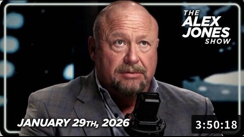 1 29 26 ALEX JONES SHOW Dems Launch Plan To Use Children As Human Shields Against ICE