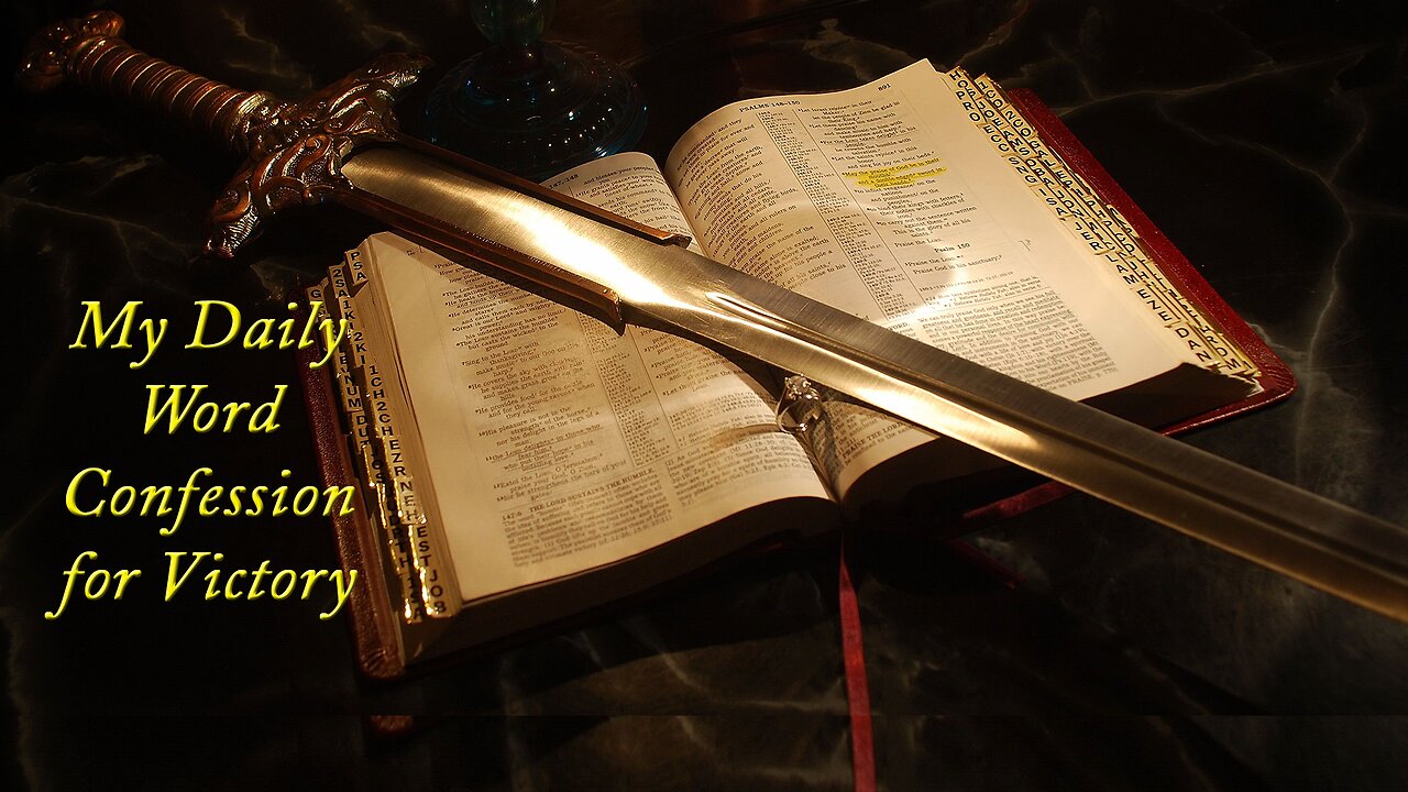 My Daily Word Confession for Victory - Dr. Larry Ollison