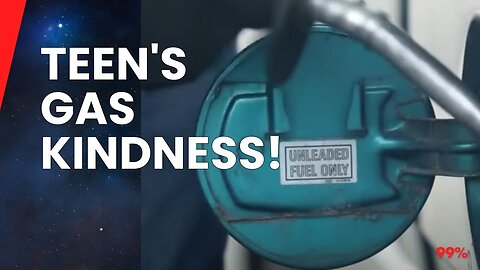 TEEN'S GAS STATION ACT OF KINDNESS! Stranger's Camera Captures Heartwarming Moment!