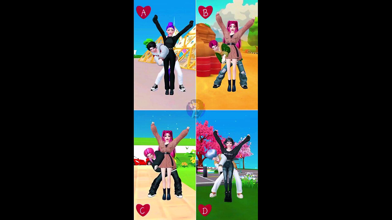 CHOOSE YOUR FAVOURITE COUPLE 😂