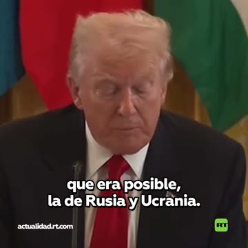 Trump sobre Rusia y Ucrania: "Creo que hemos avanzado mucho"