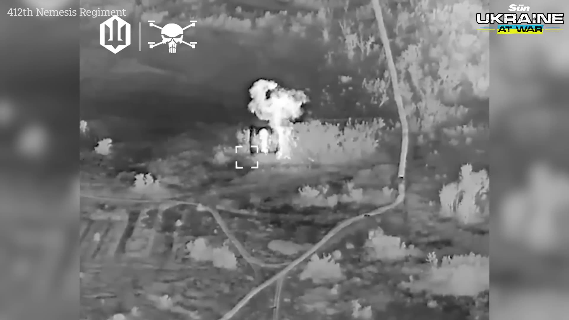 Ukraine BLOWS UP Russian ground drone unit in massive explosion