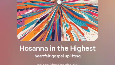Worship - Hosanna in the Highest 2