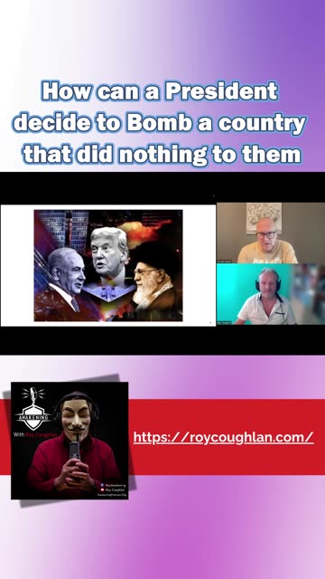 How can a President decide to Bomb a country that did nothing to them