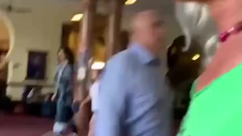 Excuse me what are you doing in the Woman’s Bathroom