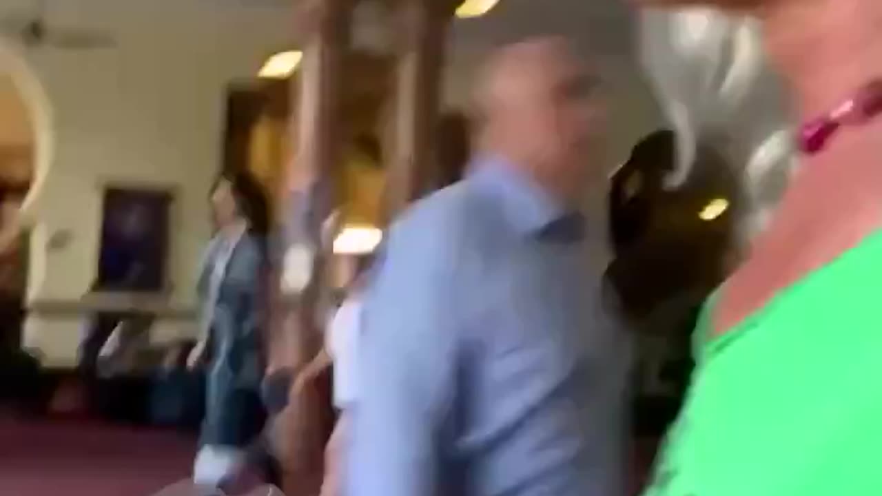 Excuse me what are you doing in the Woman’s Bathroom