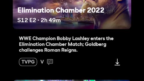 WWE Elimination Chamber 2022