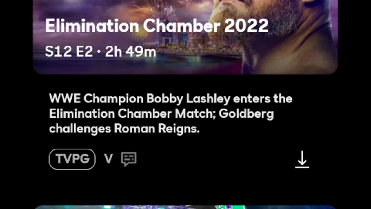 WWE Elimination Chamber 2022