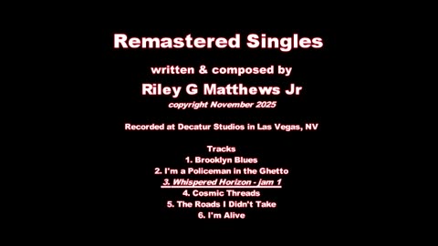 Remastering Singles 001