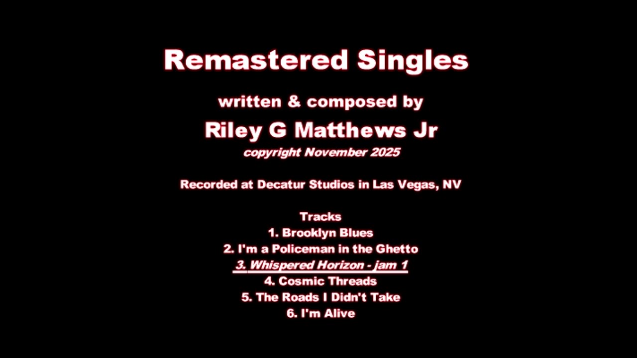 Remastering Singles 001