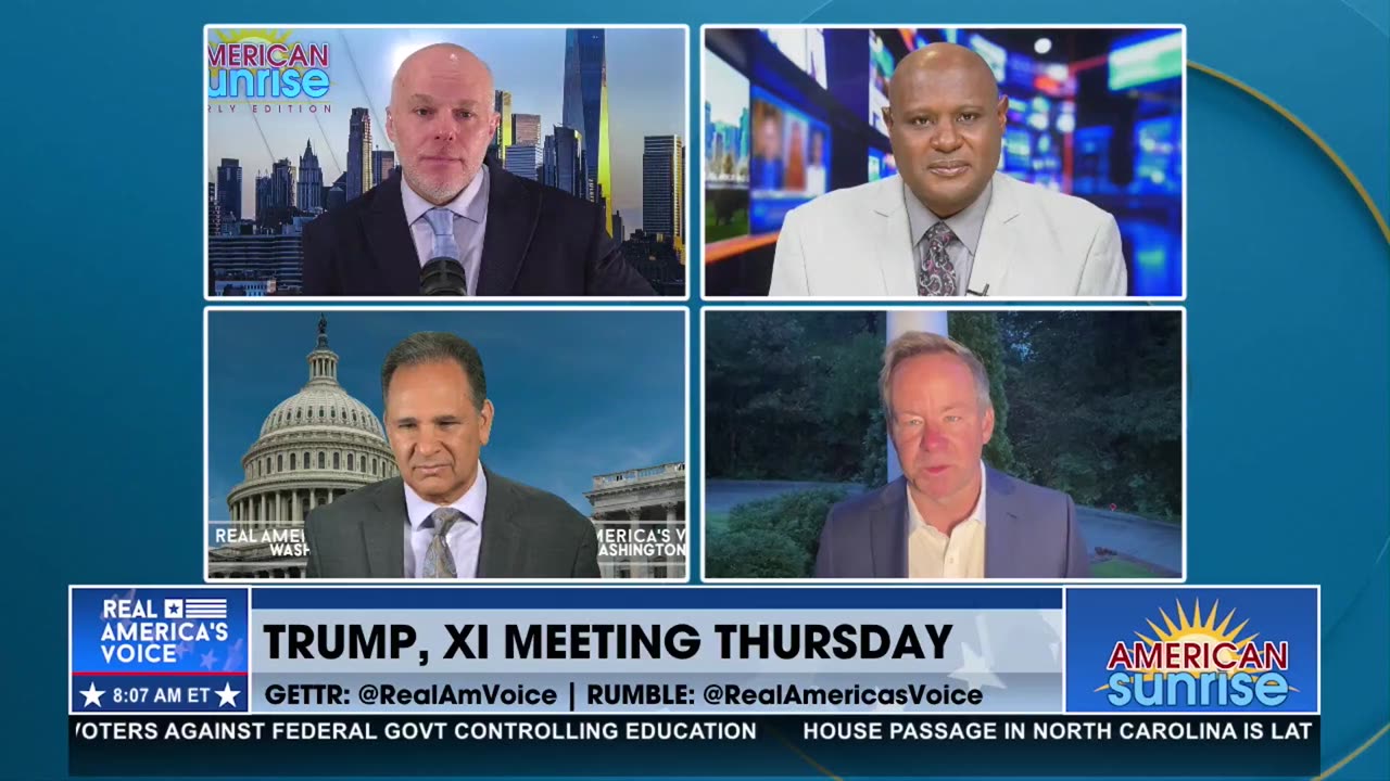 TRUMP AND XI MEETING THURSDAY