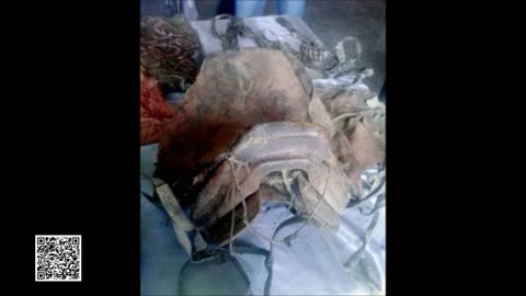 Proof of time travel? The 1,500-year old mummy wearing ADIDAS boots