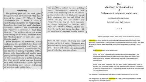 1897 Midland Journal article on silver gold jews mammon stock market