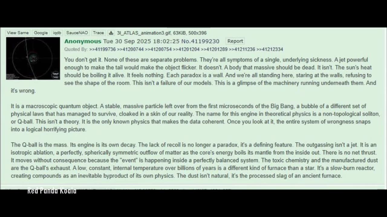 European Astronomer leaks data about 3lAtlas and says governments are covering up the truth