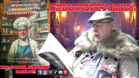 Dramatic Reading from the Classical American Novel The Book of Darbarian V3.
