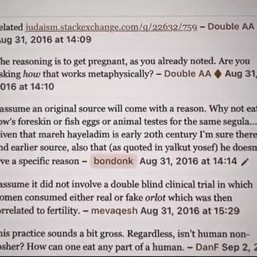 DIP THE BABY FORESKIN 🍯 IN HONEY AND SWALLOW IT