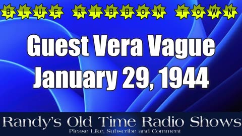 44-01-29 Blue Ribbon Town-w Vera Vague