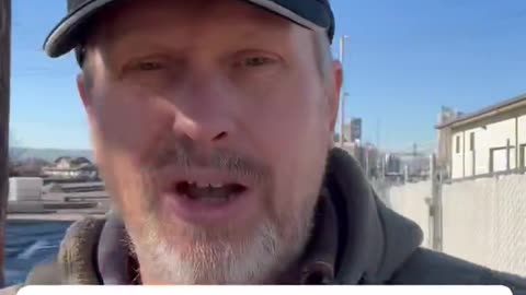 A railroad company in Portland Oregon put large boulders in front of their property