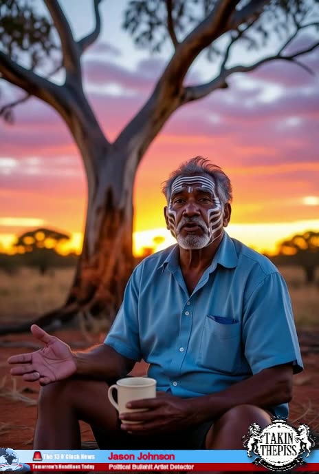🚨 The 13 O'clock News: Left-Wing Aboriginal Man Speaks To The ALP, Unions, Elites, Profs, MSM & SJW—