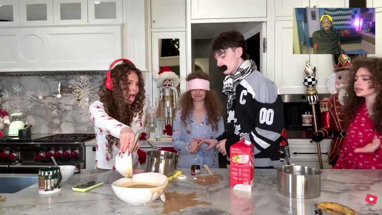 Kalogeras Sisters BLIND DEAF MUTE Christmas Baking!