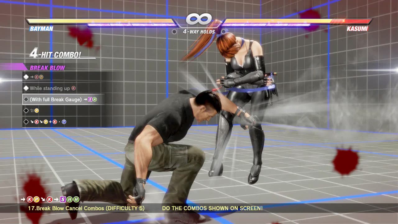 DOA6 Bayman Combo Challenge