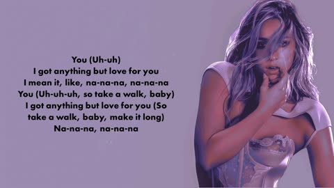 Tate McRae — ANYTHING BUT LOVE (Lyrics)