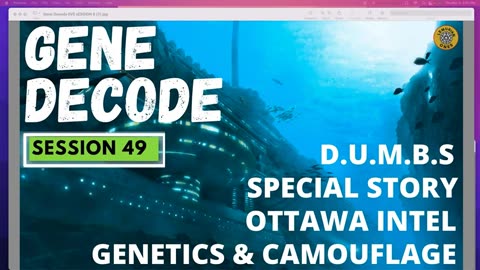 GENE DECODE REVEALS CANADA DARK SECRET PROJECTS