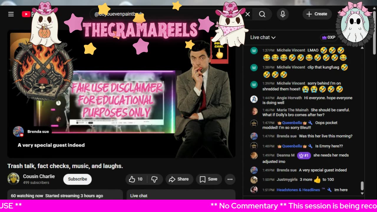 Trash talk, fact checks, music, and laughs.