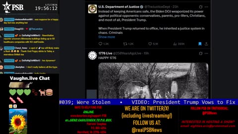 Patriots' Soapbox NEWS - LIVE 24/7!